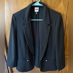 Anne Klein Black blazer with gold buttons size small